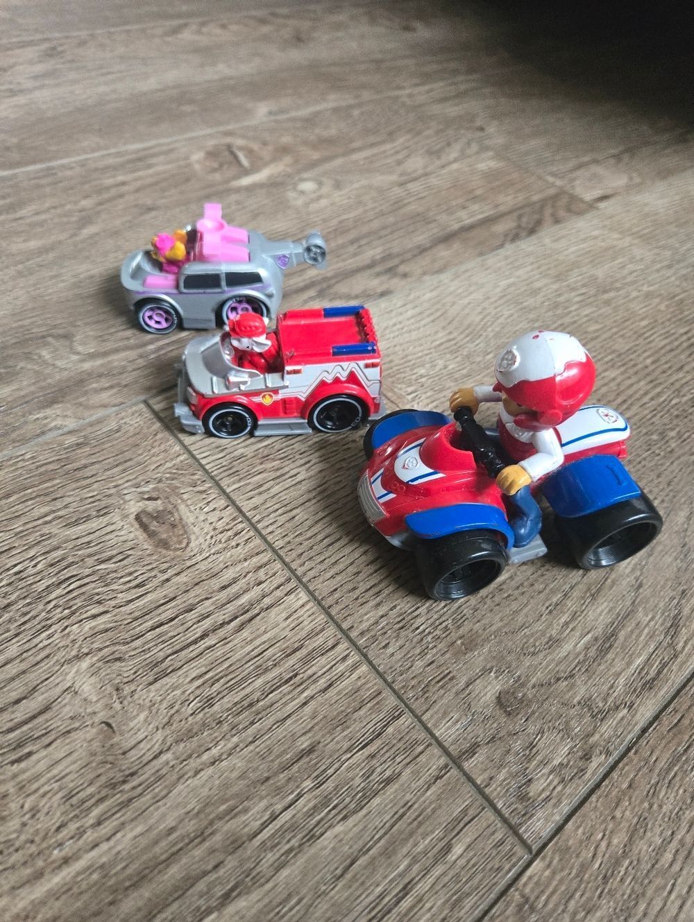 Paw Patrol Bundle – Ryder ATV + Marshall & Skye True Metal Vehicles